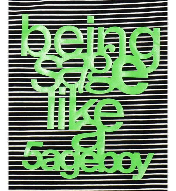 JOINT WORKS「SAGE / セイジ  being sage Striped S/S Tee」|Tシャツ・カットソー|