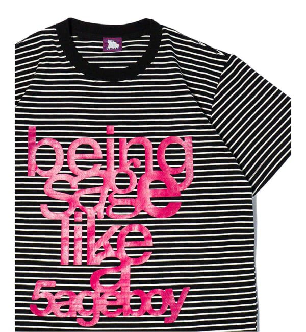 JOINT WORKS「SAGE / セイジ  being sage Striped S/S Tee」|Tシャツ・カットソー|