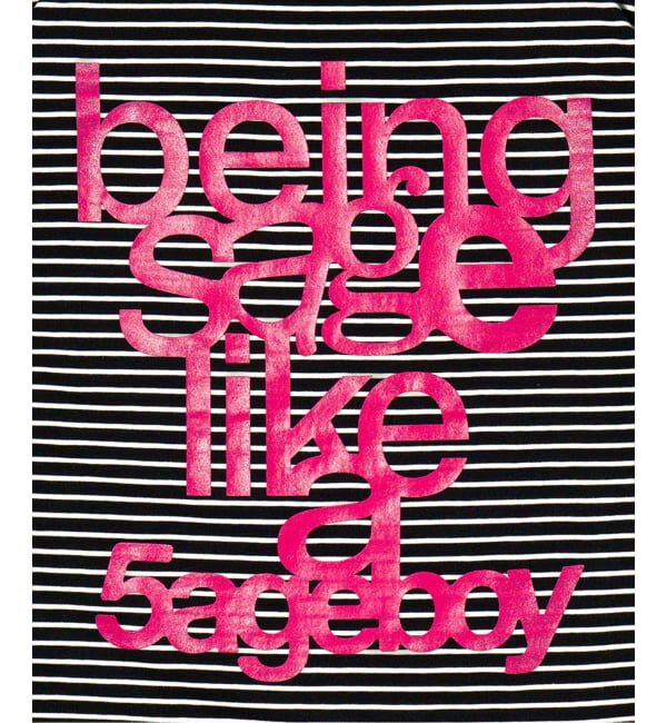 JOINT WORKS「SAGE / セイジ  being sage Striped S/S Tee」|Tシャツ・カットソー|