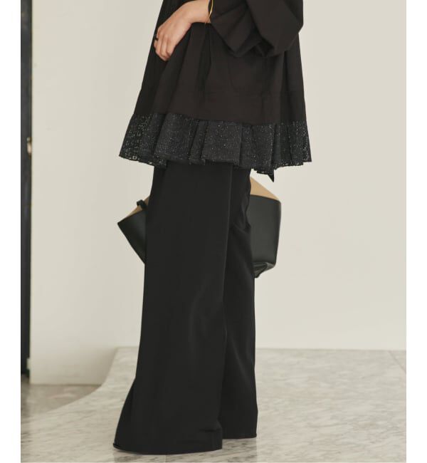 Plage「beautiful tuck パンツ」|スラックス|
