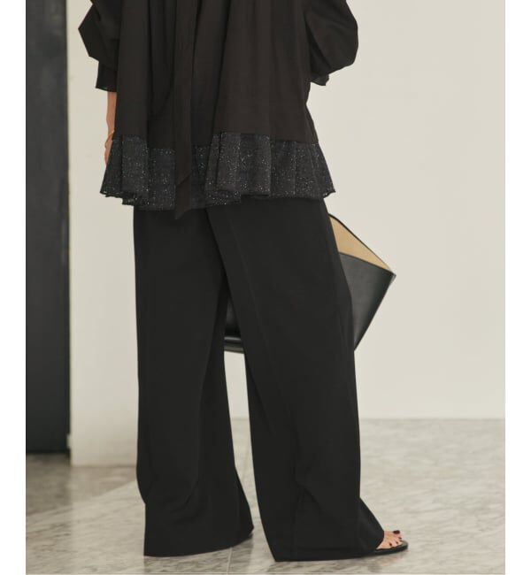 Plage「beautiful tuck パンツ」|スラックス|