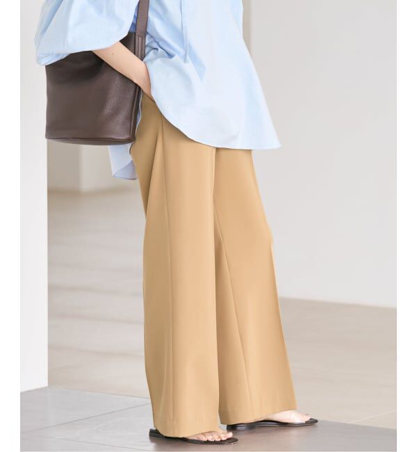Plage「beautiful tuck パンツ」|スラックス|