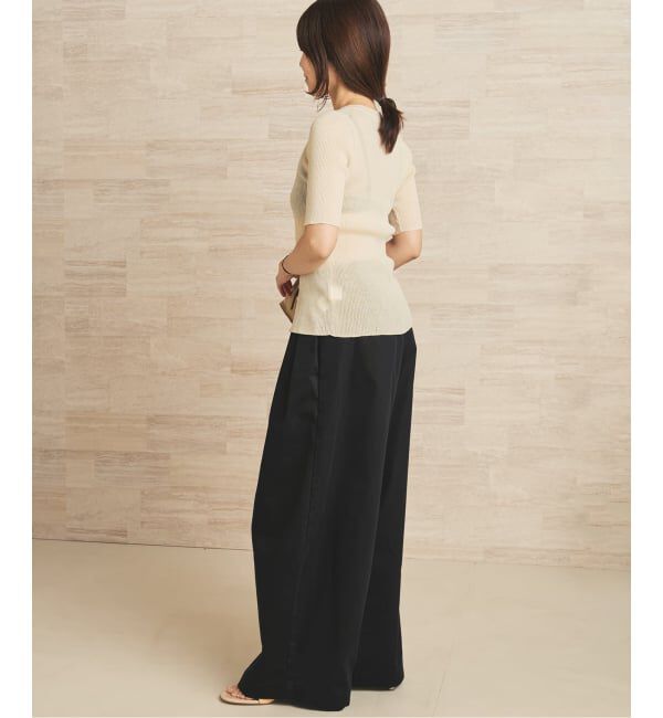 Plage「《追加》R&rsquo;IAM Super wide CHINO パンツ 2」|チノ|