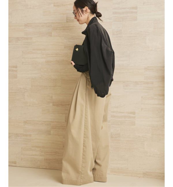 Plage「《追加》R&rsquo;IAM Super wide CHINO パンツ 2」|チノ|