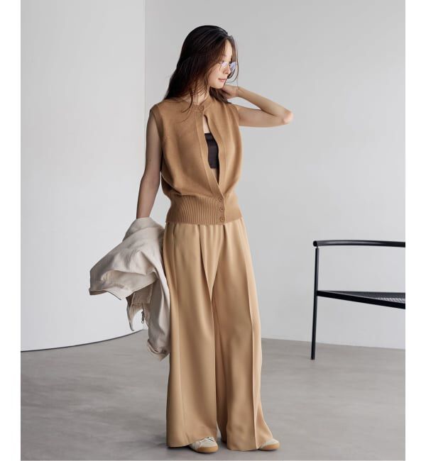 Plage「《追加》les Tendre easy care スラックス 2」|スラックス|