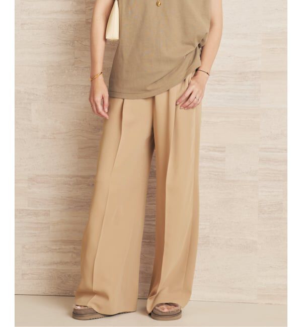 Plage「《追加》les Tendre easy care スラックス 2」|スラックス|