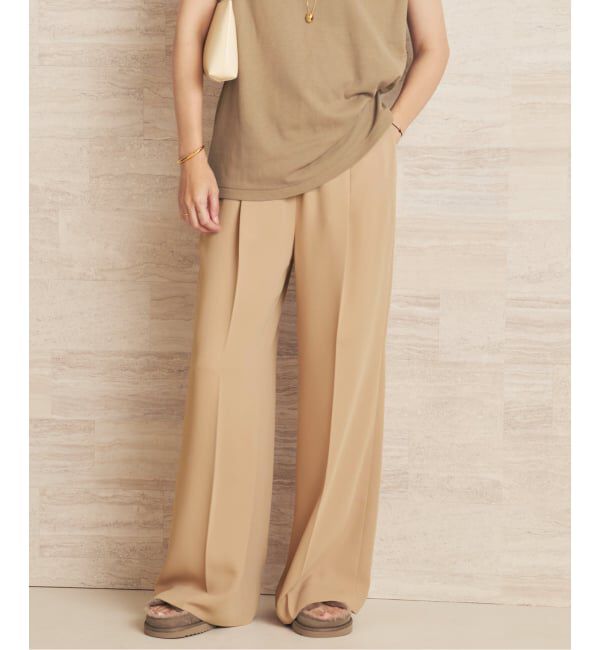 Plage「《追加》les Tendre easy care スラックス 2」|スラックス|