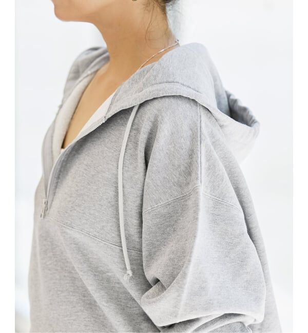 IENA LA BOUCLE「IENA LA BOUCLE ピグメントバイオジップパーカー」|パーカー|