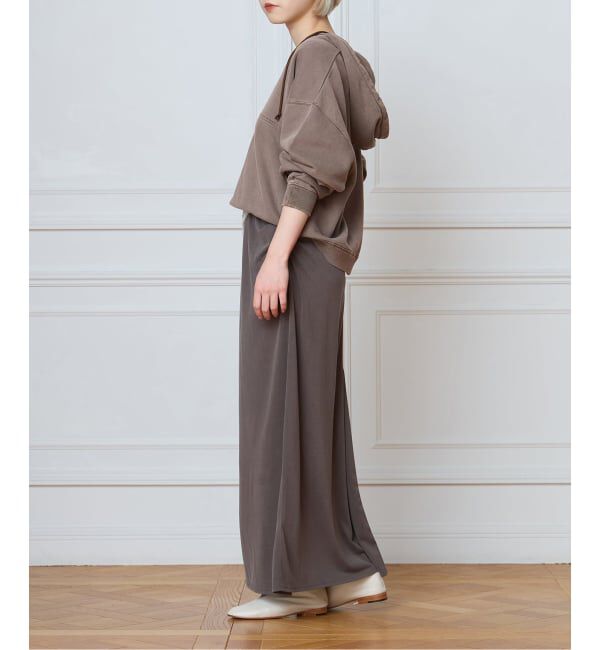 IENA LA BOUCLE「IENA LA BOUCLE ピグメントバイオジップパーカー」|パーカー|