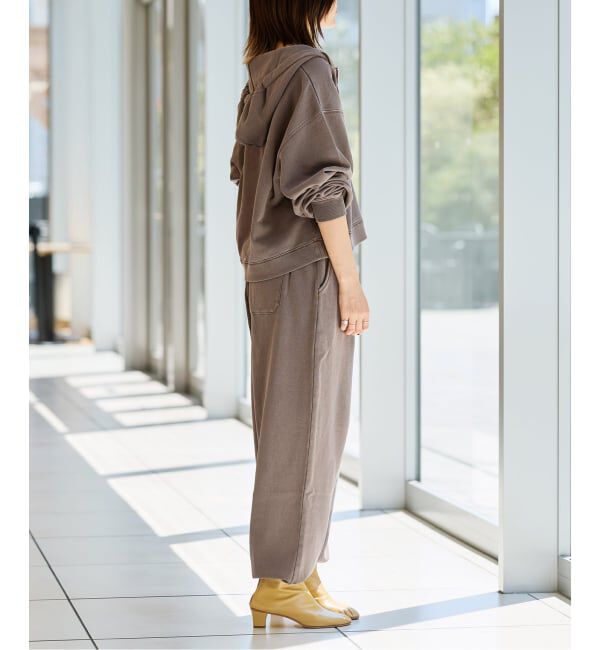 IENA LA BOUCLE「IENA LA BOUCLE ピグメントバイオジップパーカー」|パーカー|
