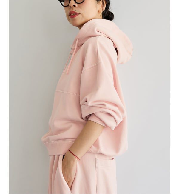IENA LA BOUCLE「IENA LA BOUCLE ピグメントバイオジップパーカー」|パーカー|