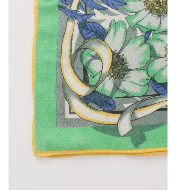 VERMEIL par iena「manipuri インドストール スローイングブーケ 120x120cm 163333007」|ストール|