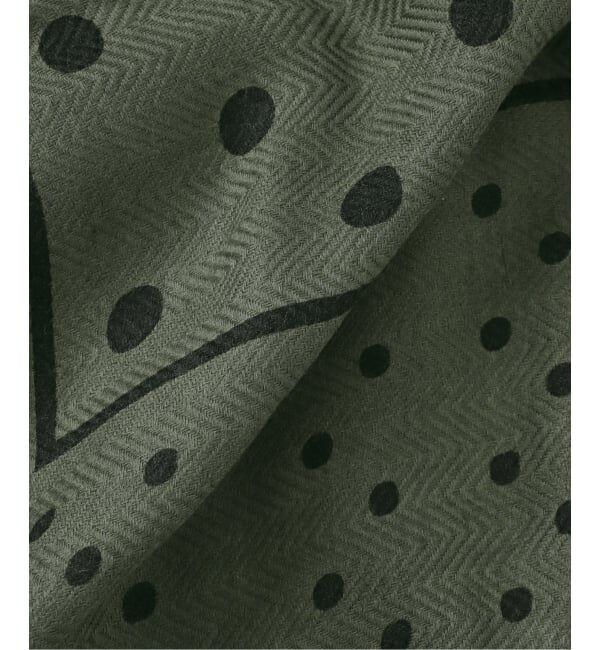 VERMEIL par iena「manipuri インドストール ジオメドット 120x120cm 163333009」|ストール|