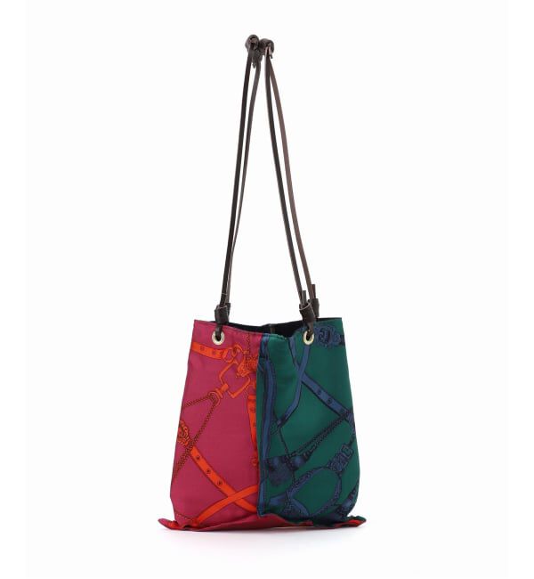 VERMEIL par iena「manipuri マニプリ リバーシブルプリントトートS H21 xW14cm 163252002」|トートバッグ|