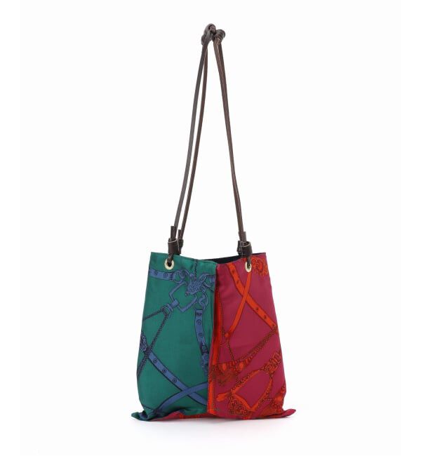 VERMEIL par iena「manipuri マニプリ リバーシブルプリントトートS H21 xW14cm 163252002」|トートバッグ|