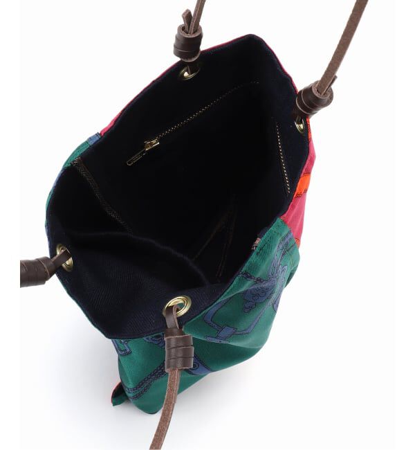 VERMEIL par iena「manipuri マニプリ リバーシブルプリントトートS H21 xW14cm 163252002」|トートバッグ|