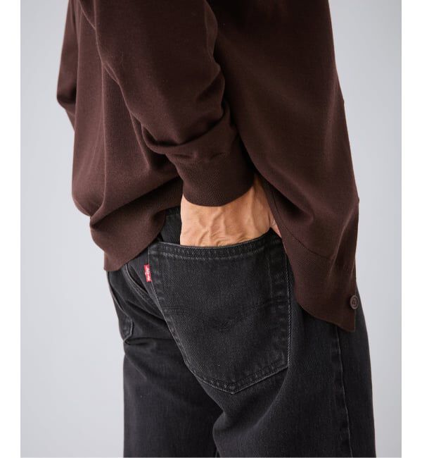 EDIFICE「LEVI&rsquo;S(R)/リーバイス 別注 501 ブラック（L28）」|デニム|