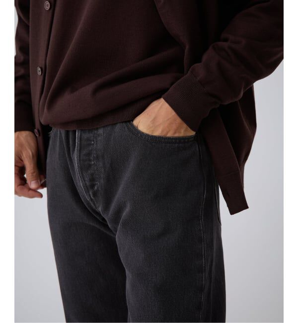 EDIFICE「LEVI&rsquo;S(R)/リーバイス 別注 501 ブラック（L28）」|デニム|