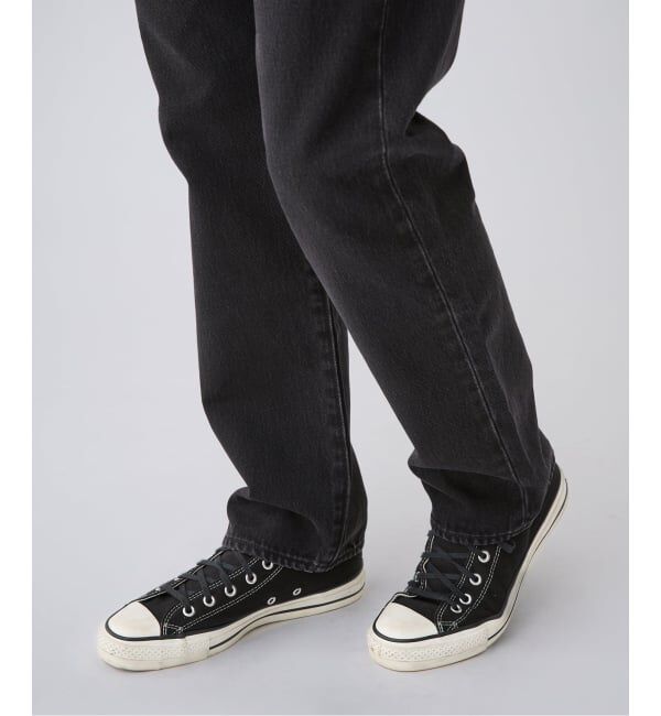 EDIFICE「LEVI&rsquo;S(R)/リーバイス 別注 501 ブラック（L28）」|デニム|