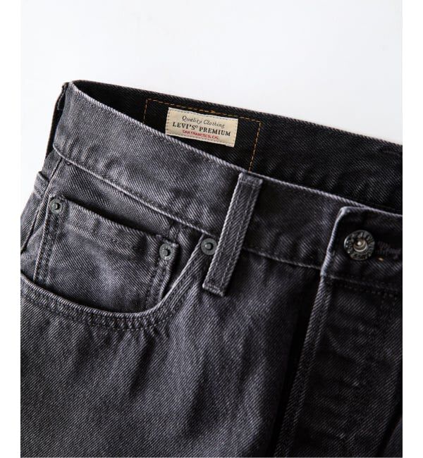 EDIFICE「LEVI&rsquo;S(R)/リーバイス 別注 501 ブラック（L28）」|デニム|
