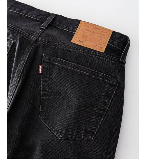EDIFICE「LEVI&rsquo;S(R)/リーバイス 別注 501 ブラック（L28）」|デニム|