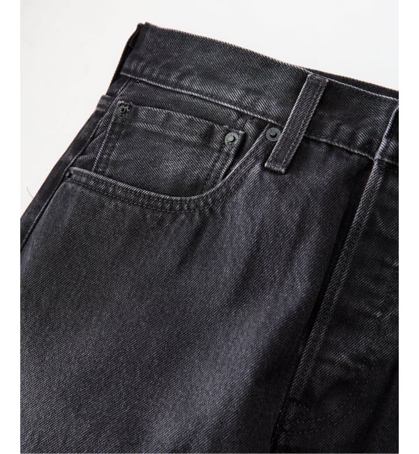 EDIFICE「LEVI&rsquo;S(R)/リーバイス 別注 501 ブラック（L28）」|デニム|