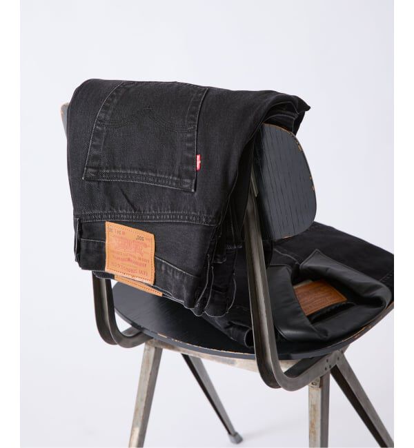 EDIFICE「LEVI&rsquo;S(R)/リーバイス 別注 501 ブラック（L28）」|デニム|