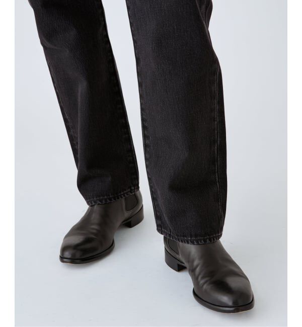 EDIFICE「LEVI&rsquo;S(R)/リーバイス(R) 別注 501 ブラック（L30）」|デニム|