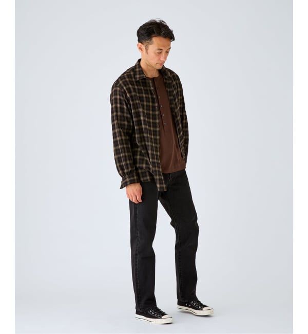 EDIFICE「LEVI&rsquo;S(R)/リーバイス(R) 別注 501 ブラック（L30）」|デニム|
