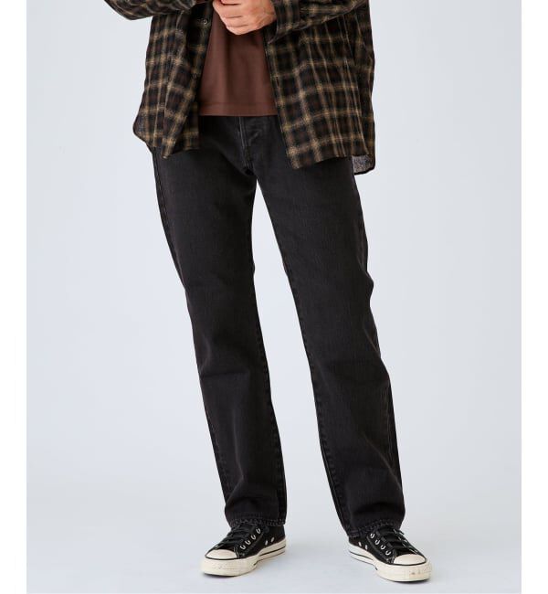 EDIFICE「LEVI&rsquo;S(R)/リーバイス(R) 別注 501 ブラック（L30）」|デニム|