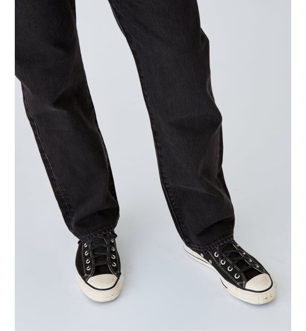 EDIFICE「LEVI&rsquo;S(R)/リーバイス(R) 別注 501 ブラック（L30）」|デニム|