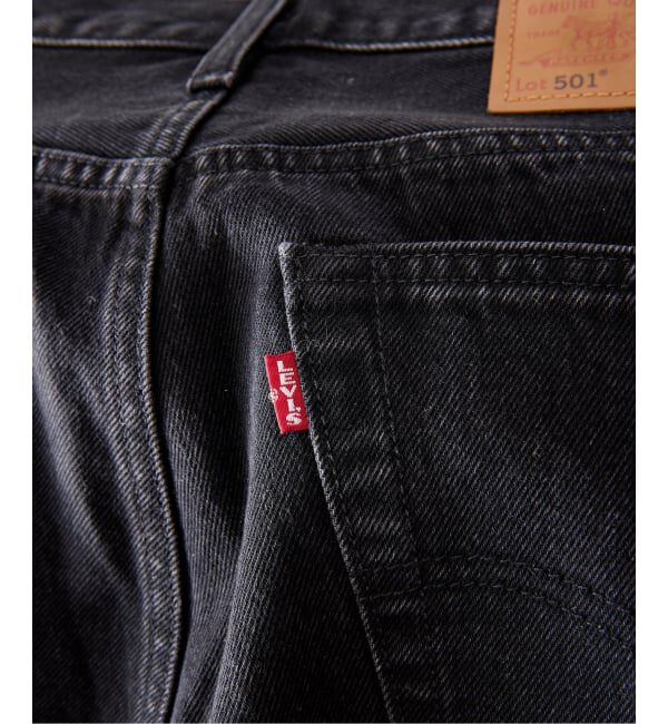 EDIFICE「LEVI&rsquo;S(R)/リーバイス(R) 別注 501 ブラック（L30）」|デニム|