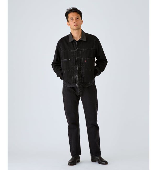 EDIFICE「LEVI&rsquo;S(R)/リーバイス(R) 別注 501 ブラック（L30）」|デニム|
