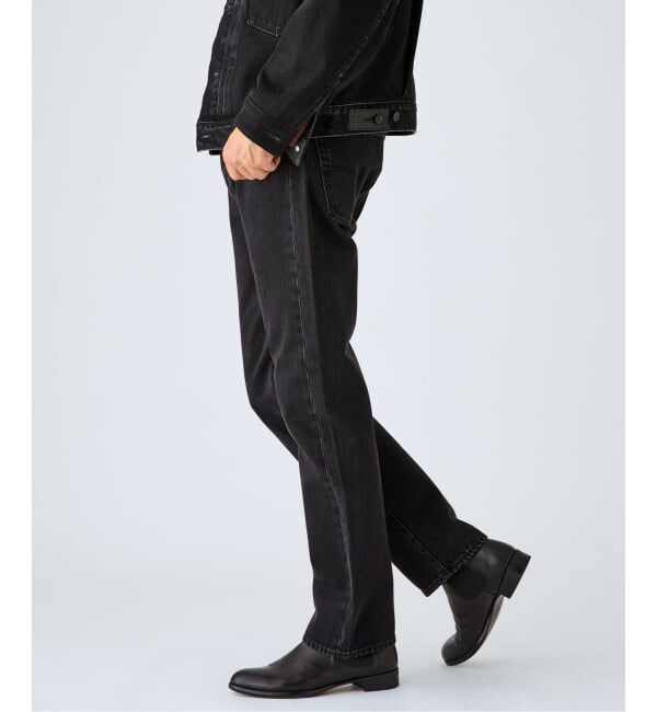 EDIFICE「LEVI&rsquo;S(R)/リーバイス(R) 別注 501 ブラック（L30）」|デニム|