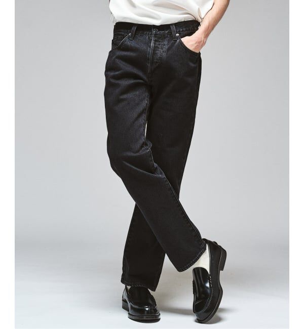 417 EDIFICE「LEVI&rsquo;S(R)/リーバイス 別注 501 ブラック（L28）」|デニム|