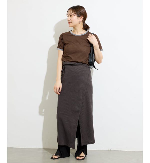 JOURNAL STANDARD「《追加》マルチマッチ スラブリブ ラップスカート」|Tシャツ・カットソー|