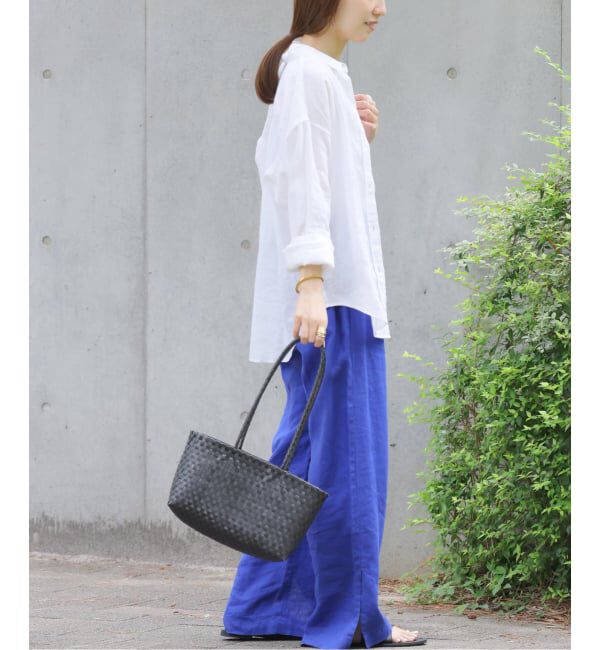 JOURNAL STANDARD relume「《追加3 / 新色》カラーリネンオーバーサイズシャツ」|シャツ・ブラウス|