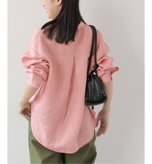 JOURNAL STANDARD relume「《追加3 / 新色》カラーリネンオーバーサイズシャツ」|シャツ・ブラウス|