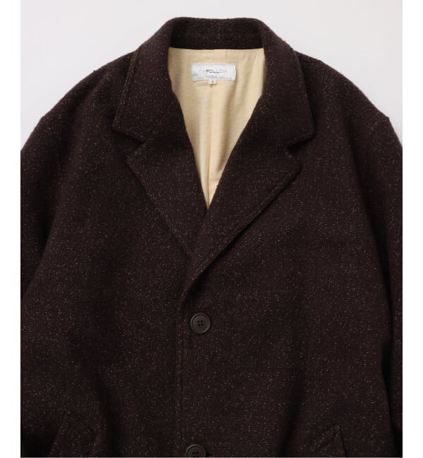 JOURNAL STANDARD「《予約》【FOLL / フォル】fine homespun tweed chester coat」|チェスターコート|