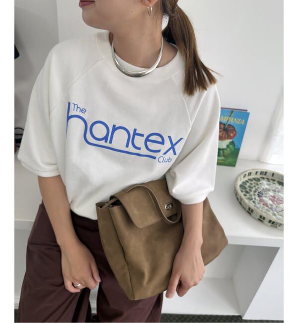 JOURNAL STANDARD「別注【HANDTEX/ハンドテックス】for JS S/S ロゴスウェットプルオーバー」|スウェット・ジャージ|ホワイト
