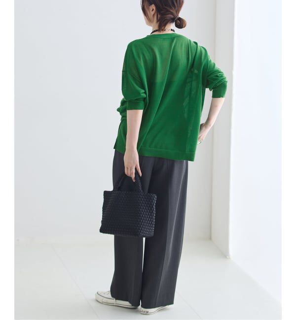 journal standard L'essage「《手洗い可》ATACAMAシアーカーディガン」|カーディガン|