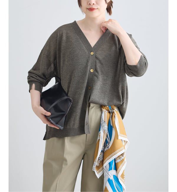 journal standard L'essage「《手洗い可》ATACAMAシアーカーディガン」|カーディガン|