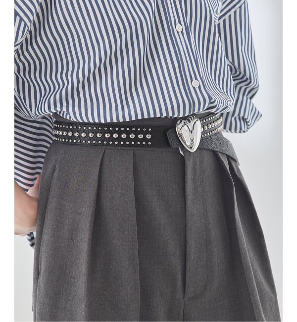 journal standard L'essage「A VACATION/ア バケーション HEART30 STUDS SV ベルト」|ベルト|