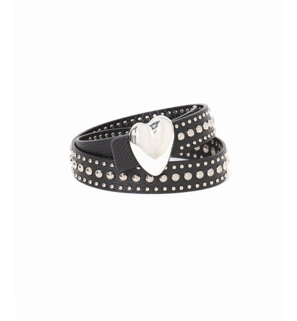 journal standard L'essage「A VACATION/ア バケーション HEART30 STUDS SV ベルト」|ベルト|