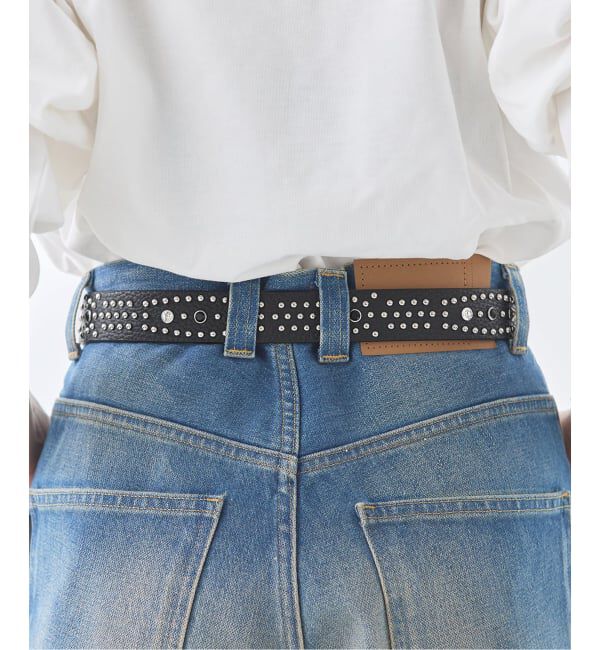 journal standard L'essage「A VACATION/ア バケーション HEART30 STONE STUDS SV ベルト」|ベルト|