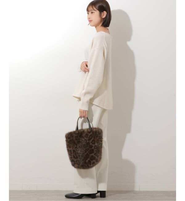 JOURNAL STANDARD relume「《WEB・一部店舗限定》relumeレオパードファーバッグ」|ハンドバッグ|