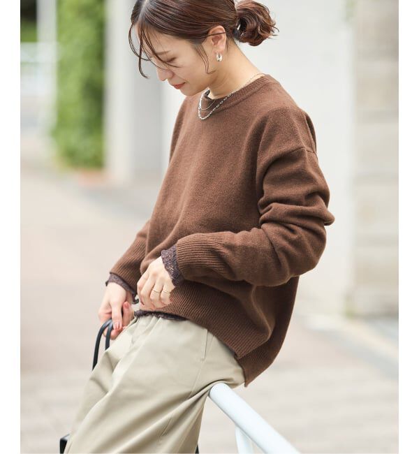 JOURNAL STANDARD「《予約》MUSIC クルーネックプルオーバー」|ニット・セーター|