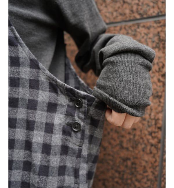 journal standard luxe「シャギーチェック フィッシャーオーバーオール」|オールインワン|