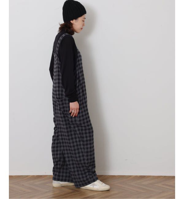 journal standard luxe「シャギーチェック フィッシャーオーバーオール」|オールインワン|