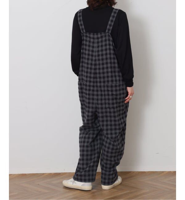 journal standard luxe「シャギーチェック フィッシャーオーバーオール」|オールインワン|